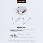 SPARTS Titanium Alloy Brembo Master Cylinder Reservoir Armor Kit – Separate Large Reservoir Cap