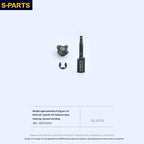 SPARTS Titanium Preload Adjuster & Knob Kit for Brembo RCS Brake Master Cylinder | CNC Titanium Bolts