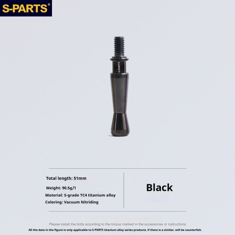 SPARTS Titanium Side Stand Auxiliary Pin for Ducati – Custom Color & CNC Titanium Support Pin