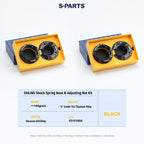 SPARTS Titanium Preload Adjuster & Spring Seat Kit for Öhlins Motorcycle Suspension