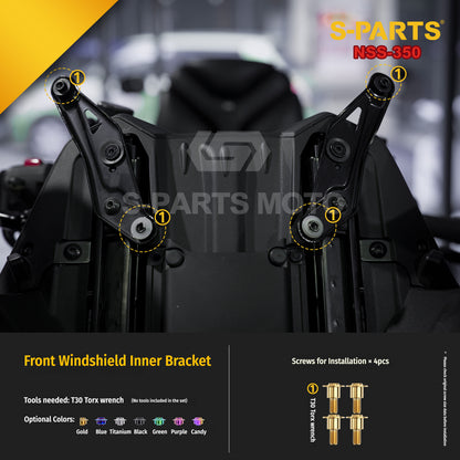 SPARTS Titanium Bolt Kit for Honda Forza NSS350 – Motorcycle Upgrade Fasteners