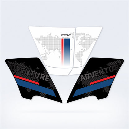BMW F900GS 2025 Fuel Tank Anti-Slip Sticker Scratch Protection Tank Pad Waterproof Motorcycle Grip Decal Adventure Bike Accessories