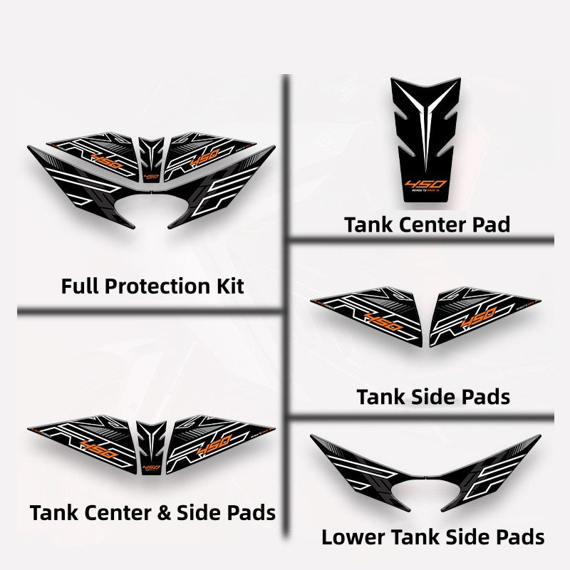 Fuel Tank Protector Anti-Wear Sticker Kit Waterproof Decal Pad for 2026 KTM 450 RC