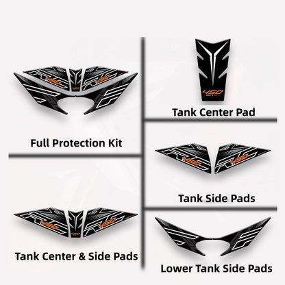 Fuel Tank Protector Anti-Wear Sticker Kit Waterproof Decal Pad for 2026 KTM 450 RC