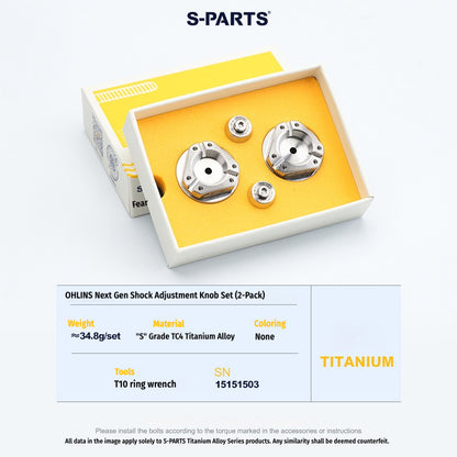 SPARTS Ohlins Suspension Adjuster Knob | Next-Generation