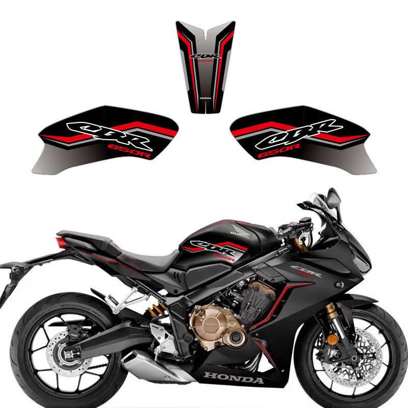 Honda CB650R / CBR650R Fuel Tank Protector – Fishbone Style