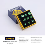 SPARTS Brembo RCS Brake Master Cylinder Titanium Bolt Kit – 9pcs