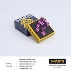 SPARTS Titanium Brake Caliper Bolt Kit – FRANDO F901 2020-2022 (Single Caliper,  A2 Pan Head Options)