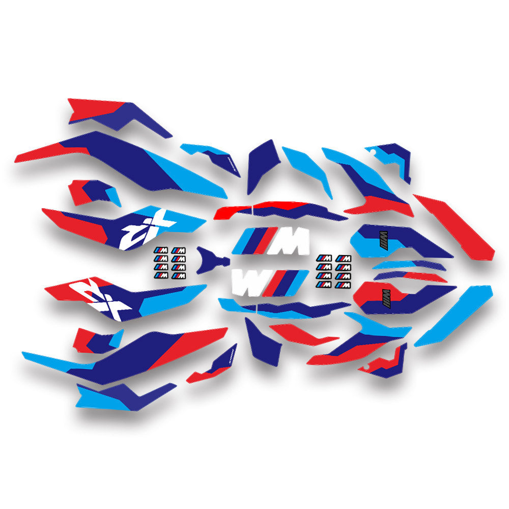 BMW S1000XR Full Body Sticker Decal Kit Custom Graphics Wrap Waterproof Motorcycle Livery Set