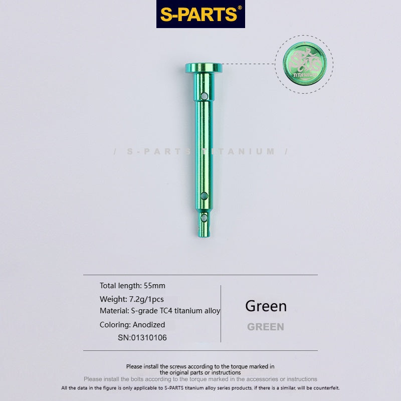 SPARTS Brembo Caliper Pin for 2-Piston and 4-Piston Calipers – Titanium Alloy Caliper Pin