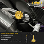 SPARTS TC4 Titanium Bolt Kit Compatible with BMW S1000RR — Full Motorcycle Upgrade Fastener Set