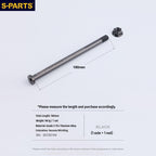 SPARTS Titanium Rear Axle Kit for Sur-Ron Light Bee – TC4 Grade, CNC Machined, Multiple Colors