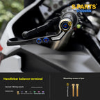 SPARTS TC4 Titanium Bolt Kit Compatible with BMW S1000RR — Full Motorcycle Upgrade Fastener Set