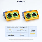 SPARTS Titanium Preload Adjuster & Spring Seat Kit for Öhlins Motorcycle Suspension