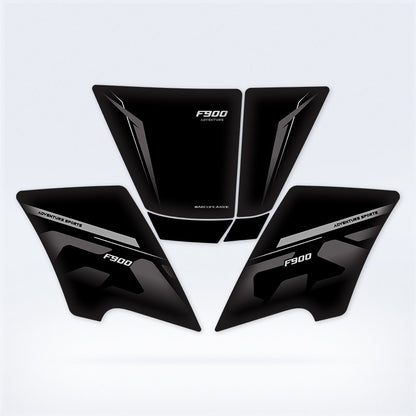 BMW F900GS 2025 Fuel Tank Anti-Slip Sticker Scratch Protection Tank Pad Waterproof Motorcycle Grip Decal Adventure Bike Accessories