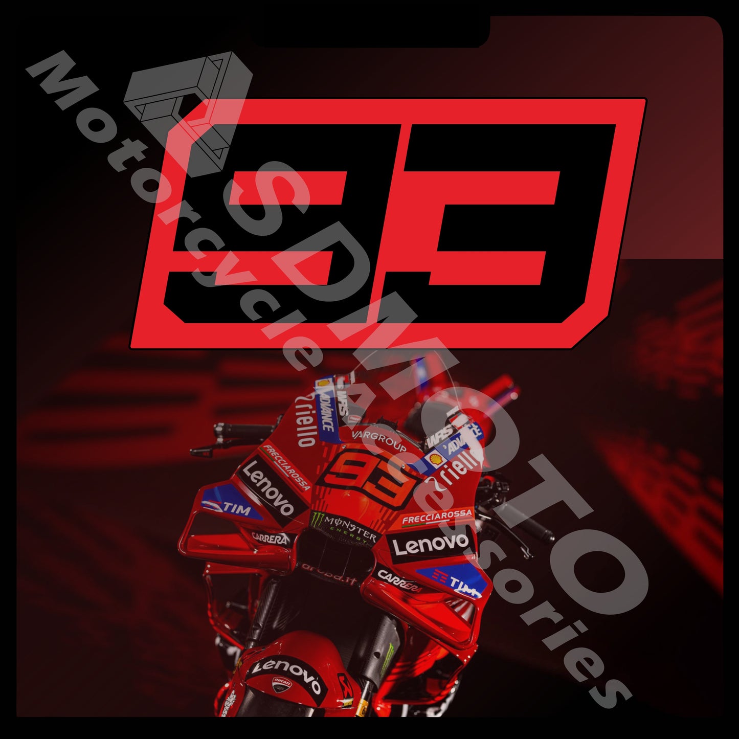 Ducati Panigale V4 MotoGP 2025 Style Full Graphics Kit