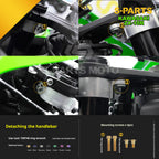 SPARTS Titanium Screw Set for Kawasaki ZX-10R 2023 –  CNC Titanium Upgrade Kit