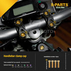 SPARTS Titanium Bolt Kit for Ultra Bee | Full Motorcycle Upgrade Set