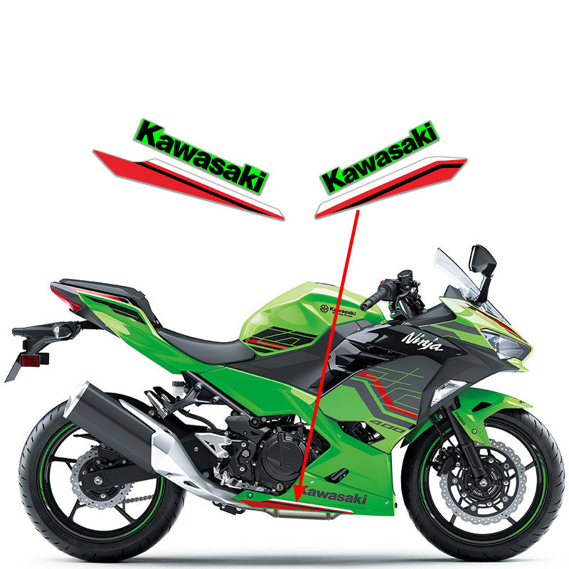 Kawasaki Ninja 400 2018-2023 Full Body Decal Kit