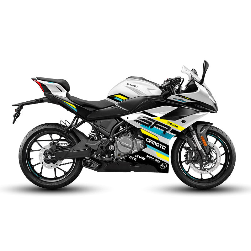 S-PARTS 2023 CFMoto 250SR Track Edition Motorcycle Decal Kit