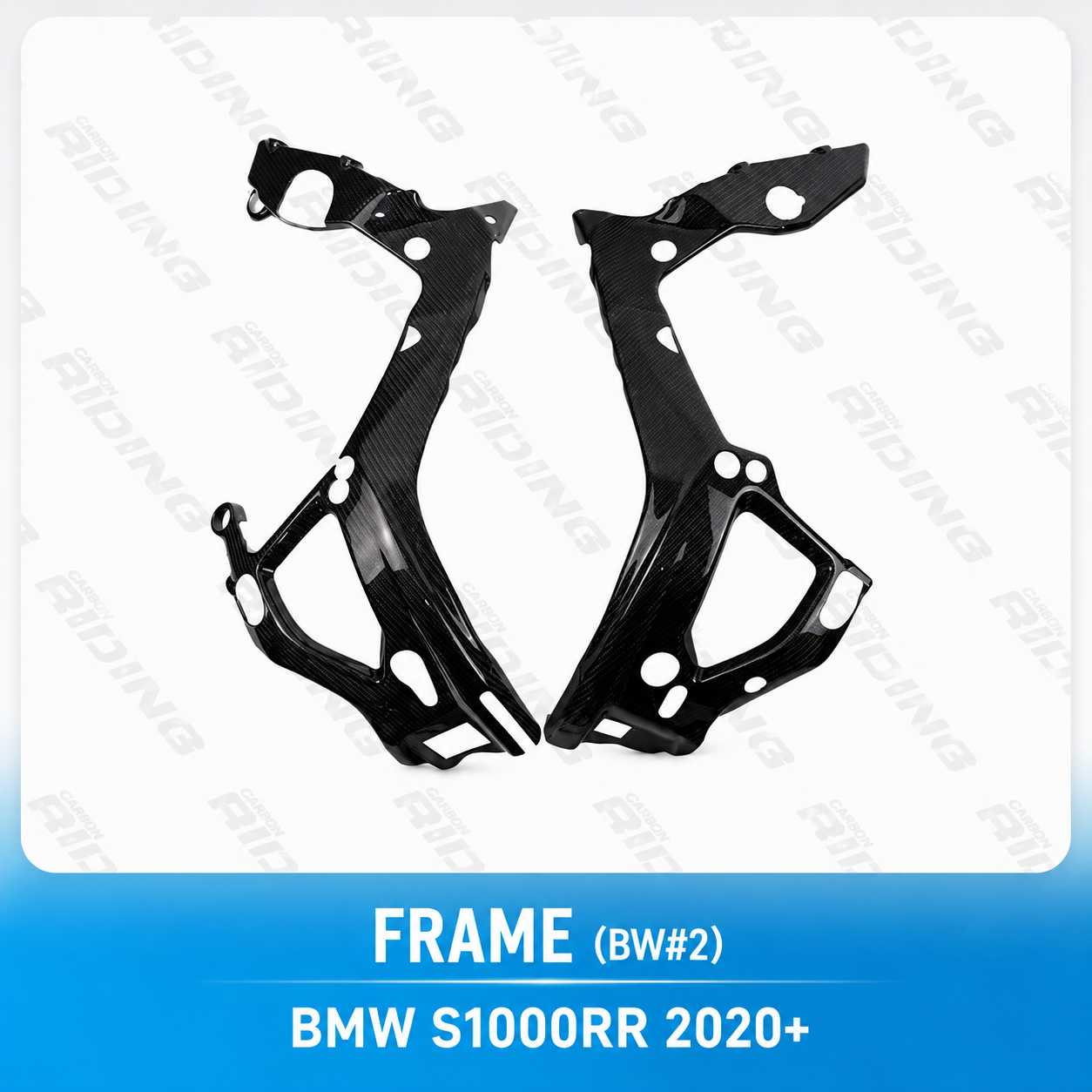 BMW S1000RR 2023-2024 Carbon Fiber Fairing Kit 3K Carbon Fiber Bodywork Panels Custom Racing Graphics