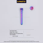 S-PARTS TC4 Titanium Rear Master Caliper Pin for BREMBO M4.32