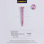 SPARTS Brembo Caliper Pin for 2-Piston and 4-Piston Calipers – Titanium Alloy Caliper Pin