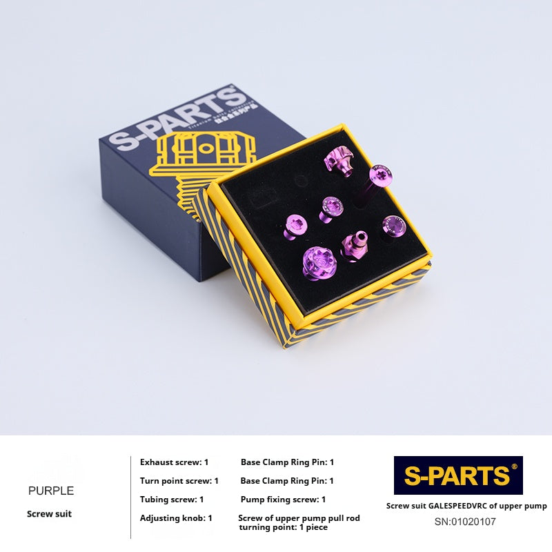 SPARTS Titanium GALESPEED VRC Master Cylinder Screw Kit｜Motorcycle Upgrade