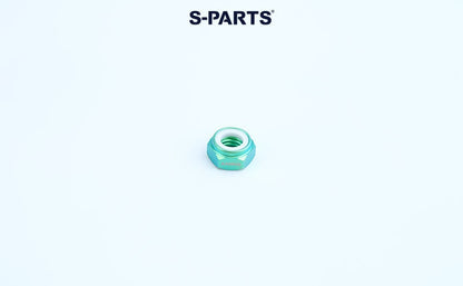 SPARTS Hex Nylon Lock Titanium Nuts – Motorcycle & Car Upgrade Fasteners