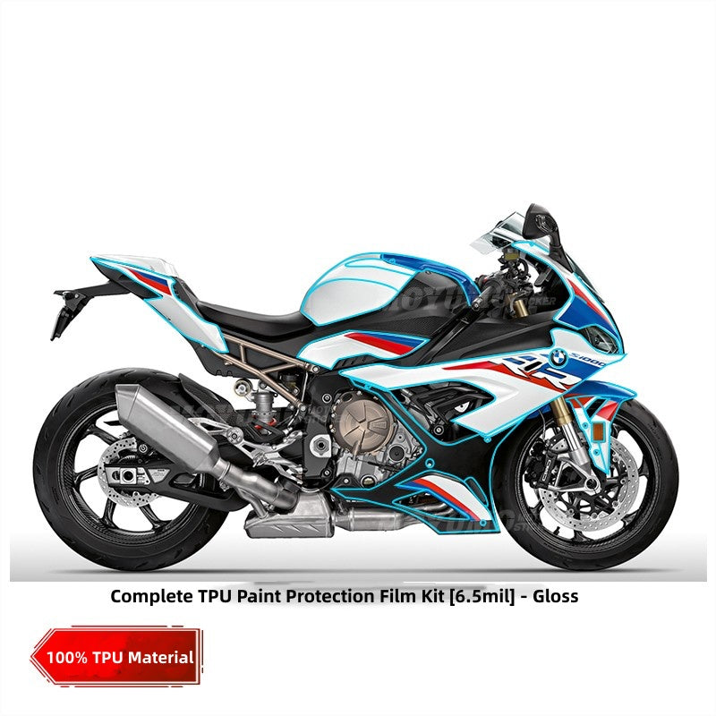 TPU Paint Protection Film for BMW S1000RR Nano Crystal Self-Healing Body & Tank Protection Film Motorcycle Accessories