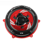 Ducati 959 / 1199 / 1299 / Panigale V2 / V4 / V4S Transparent Clutch Cover Kit Clear Clutch Side Cover Upgrade