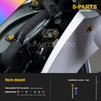 SPARTS Titanium Bolt Kit for Ultra Bee | Full Motorcycle Upgrade Set