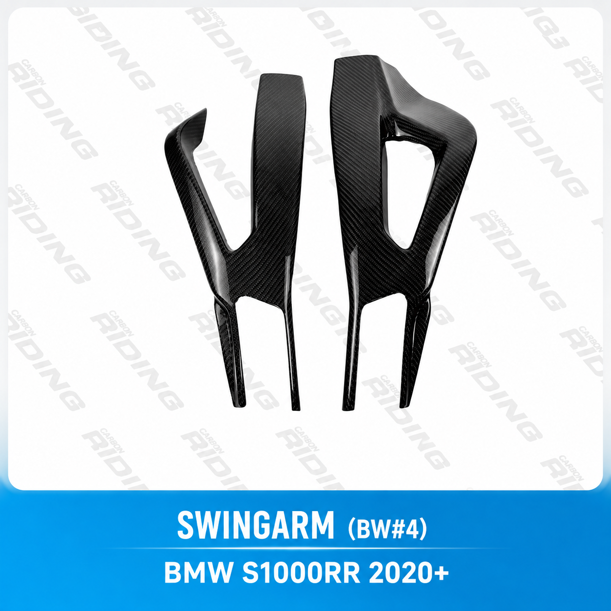 BMW S1000RR 2023-2024 Carbon Fiber Fairing Kit 3K Carbon Fiber Bodywork Panels Custom Racing Graphics