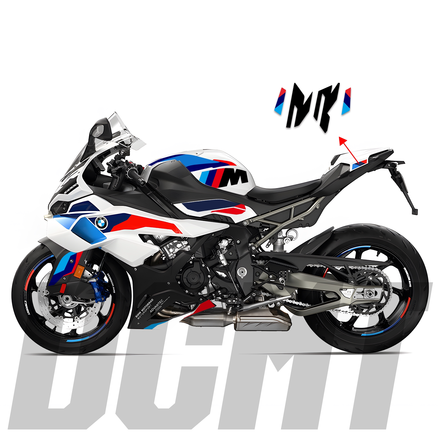 BMW S1000RR 2025 Full Body Graphics Kit