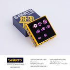 SPARTS Titanium Alloy Brembo RCS CC Master Cylinder Bolt Kit | Motorcycle Brake System Upgrade