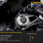 SPARTS TC4 Titanium Bolt Kit Compatible with BMW S1000RR — Full Motorcycle Upgrade Fastener Set