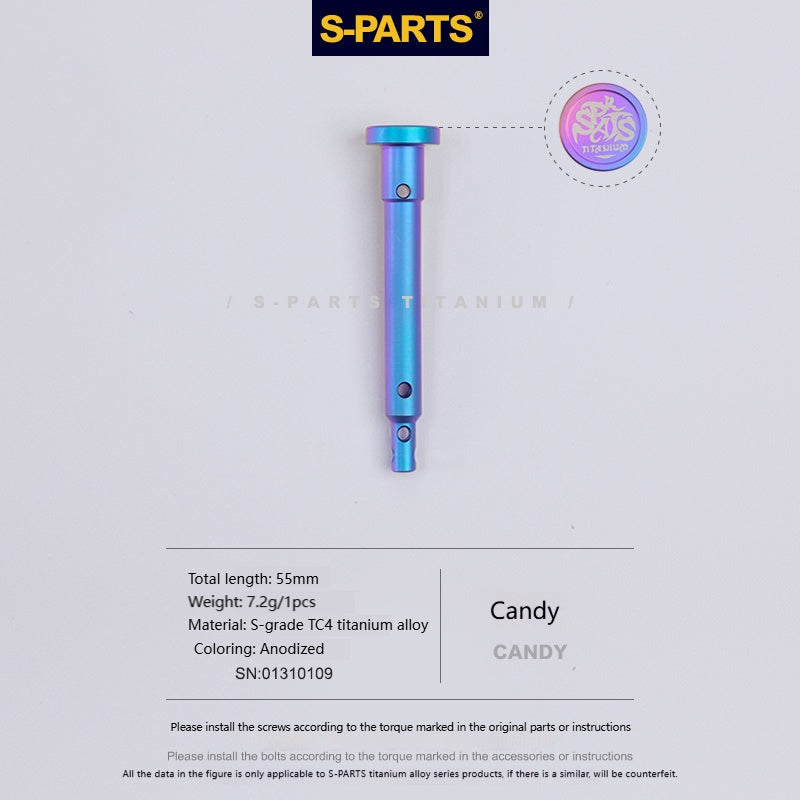 SPARTS Brembo Caliper Pin for 2-Piston and 4-Piston Calipers – Titanium Alloy Caliper Pin