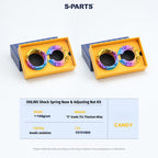 SPARTS Titanium Preload Adjuster & Spring Seat Kit for Öhlins Motorcycle Suspension