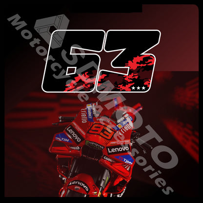 Ducati Panigale V4 MotoGP 2025 Style Full Graphics Kit