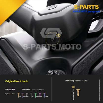 SPARTS Titanium Bolt Set for 2023 XMAX300 | Yamaha Motorcycle Titanium Bolt Upgrade