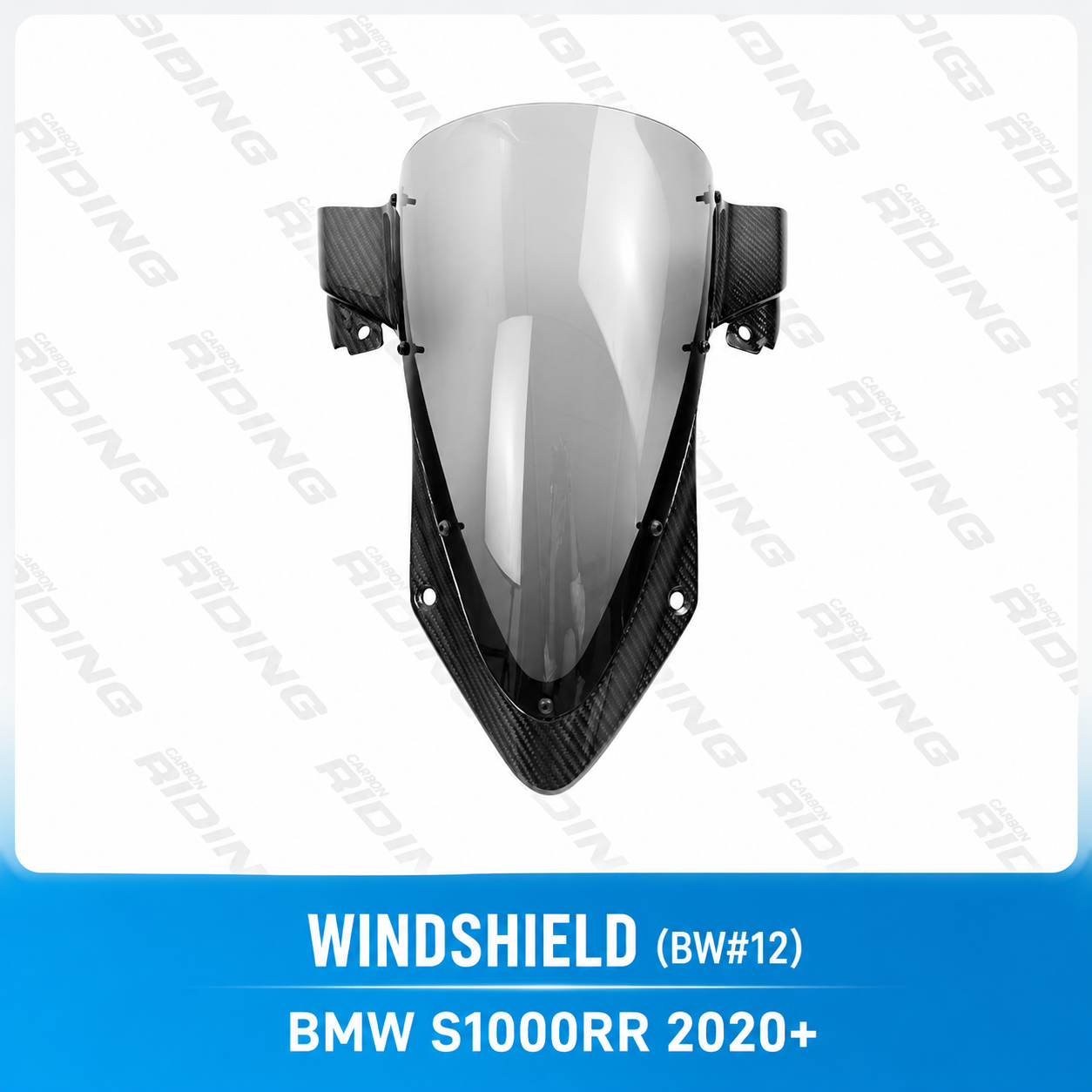BMW S1000RR 2023-2024 Carbon Fiber Fairing Kit 3K Carbon Fiber Bodywork Panels Custom Racing Graphics