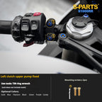 SPARTS TC4 Titanium Bolt Kit Compatible with BMW S1000RR — Full Motorcycle Upgrade Fastener Set