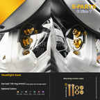 SPARTS BMW RnineT Titanium Alloy Motorcycle Bolt Upgrade Kit