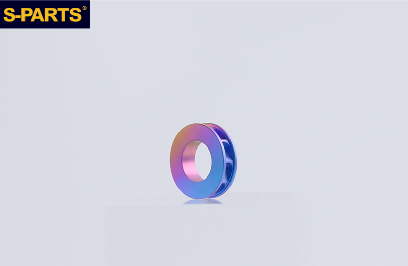 S-PARTS H5 / H20 TC4 Titanium Brake Caliper Spacers for Ducati V4 / V4S / Streetfighter (M10)