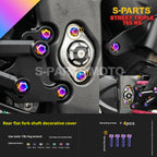 SPARTS Titanium Screw Set for Triumph Street Triple RS –CNC Titanium Upgrade Kit