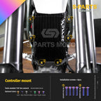 SPARTS Titanium Bolt Kit for Ultra Bee | Full Motorcycle Upgrade Set