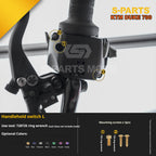 SPARTS TC4 Titanium Bolt Kit Compatible with KTM DUKE 790 – Full Motorcycle Fastener Upgrade