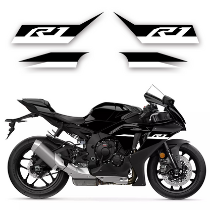 Yamaha YZF-R1 Motorcycle Side Fairing Stripe Graphics Decals Reflective Waterproof Stickers