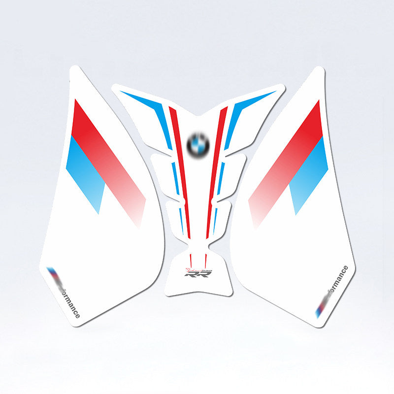 BMW G310RR Fuel Tank Fishbone Grip Pad Sticker Anti-Slip Anti-Scratch Tank Protector Decal Kit