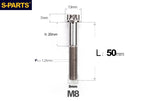 S-PARTS STAN M8 A3 Series Titanium Bolts – Standard Head TC4 Fasteners for Motorcycle & E-Motorcycle